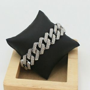 1pc Men's Bracelet Rhinestone